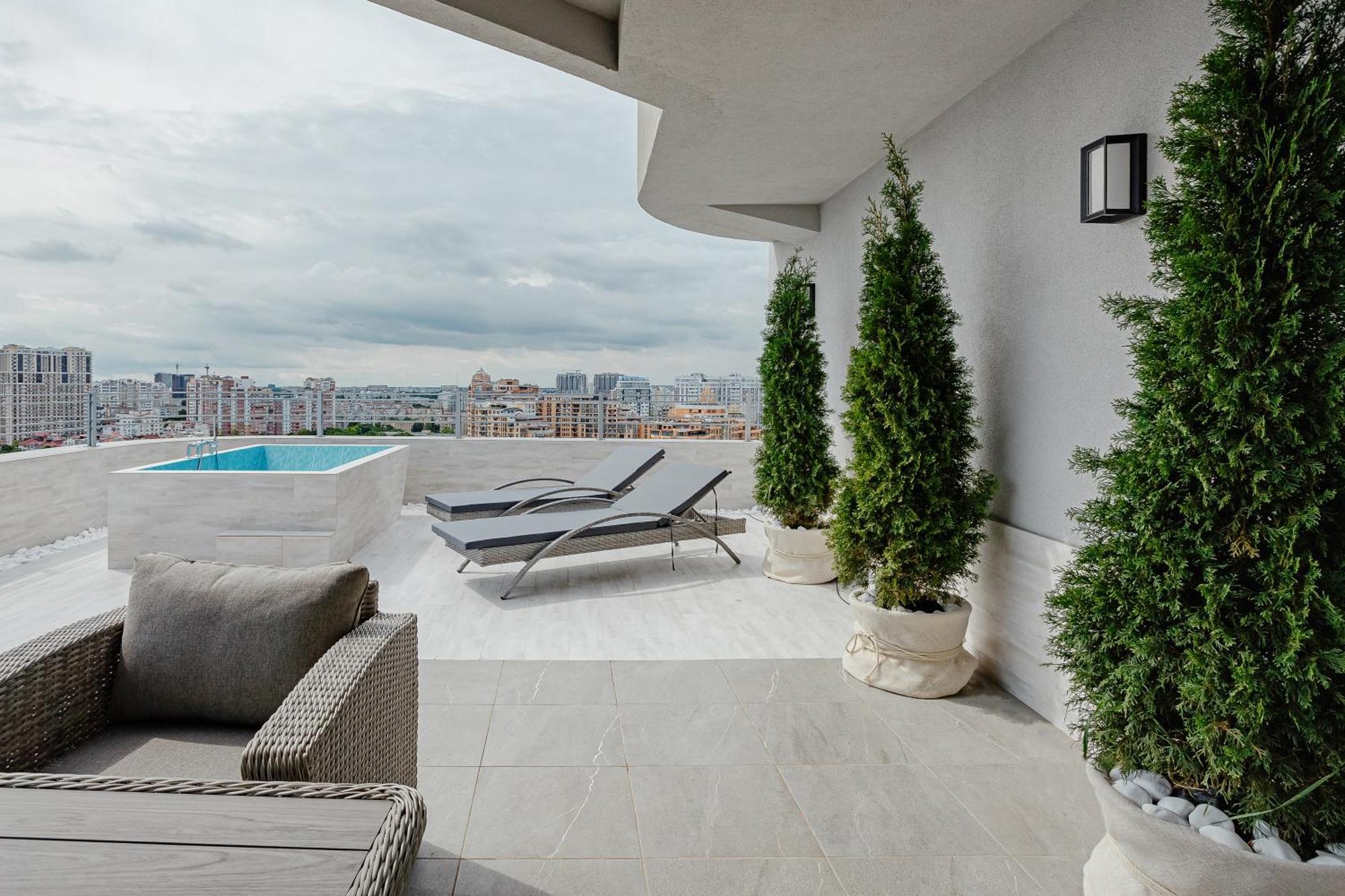 Plaza Arcadia Apartments أوديسا الغرفة الصورة