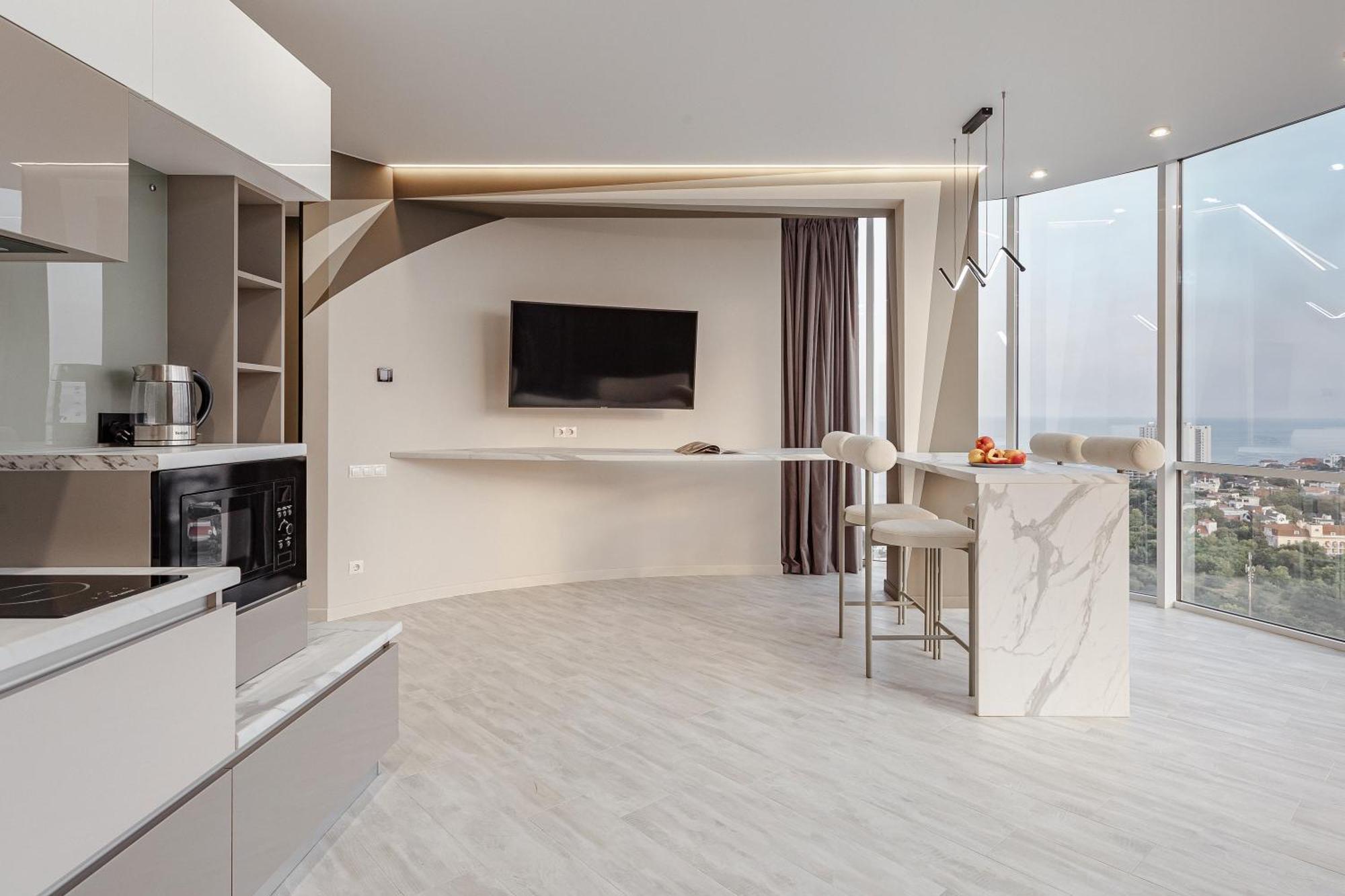 Plaza Arcadia Apartments أوديسا الغرفة الصورة